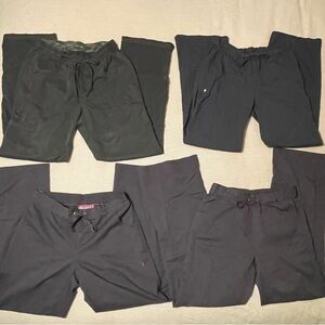 Pewter Gray Scrub Pants